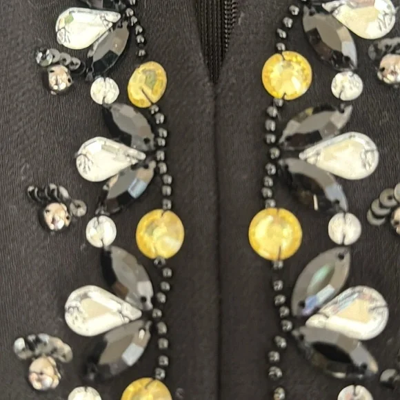 St. John hand beaded dress - Picture 3 of 8